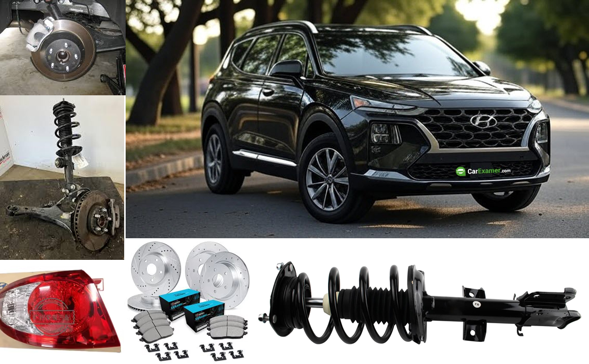 سانتافه چه قطعاتی دارد که بیشتر خراب میشوند؟ 1 قطعاتی از سانتافه که بیشترین خرابی را دارند